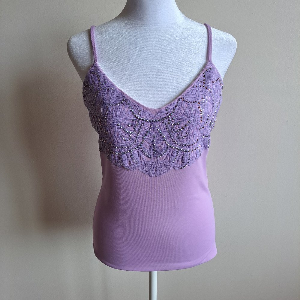 VDP Italian Women's Purple Tank Top Size M